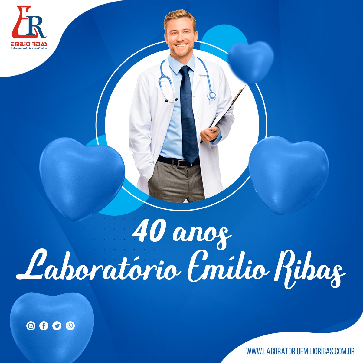 Laboratório Emílio Ribas - 40 Anos